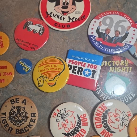 Rare Vintage Political and Event Pin Collection as early as 1890 - Picture 9 of 9